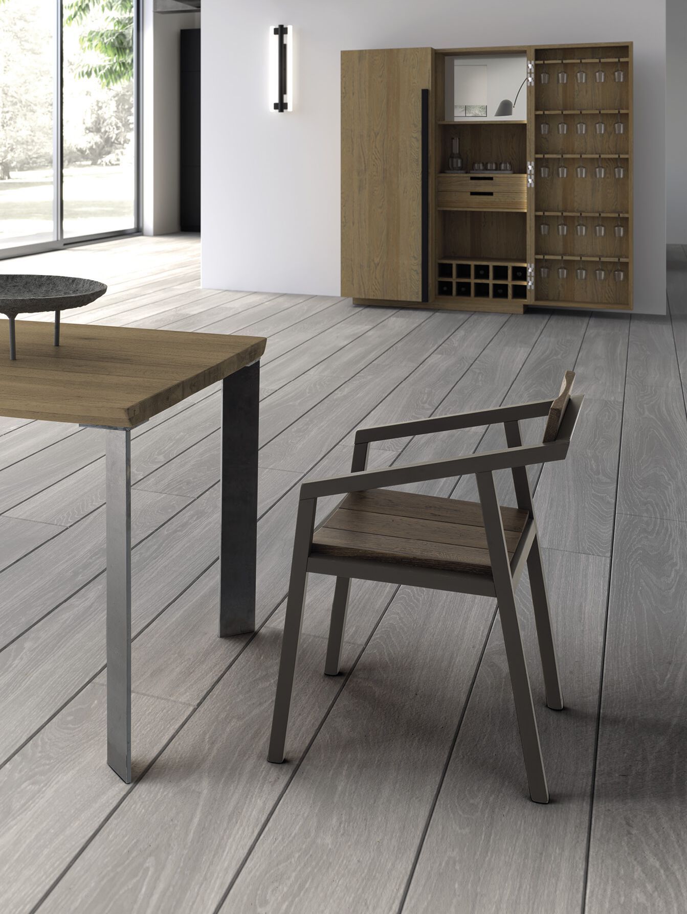 Прямоугольная столешница из дуба Devina Nais Mini-Free ARCH-00030585 - Вид №1