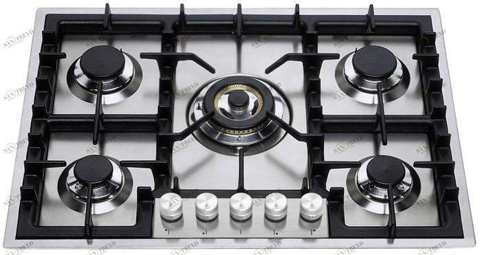 Ilve Газовая плита из нержавеющей стали Professional plus Hpt75d Santreyd 