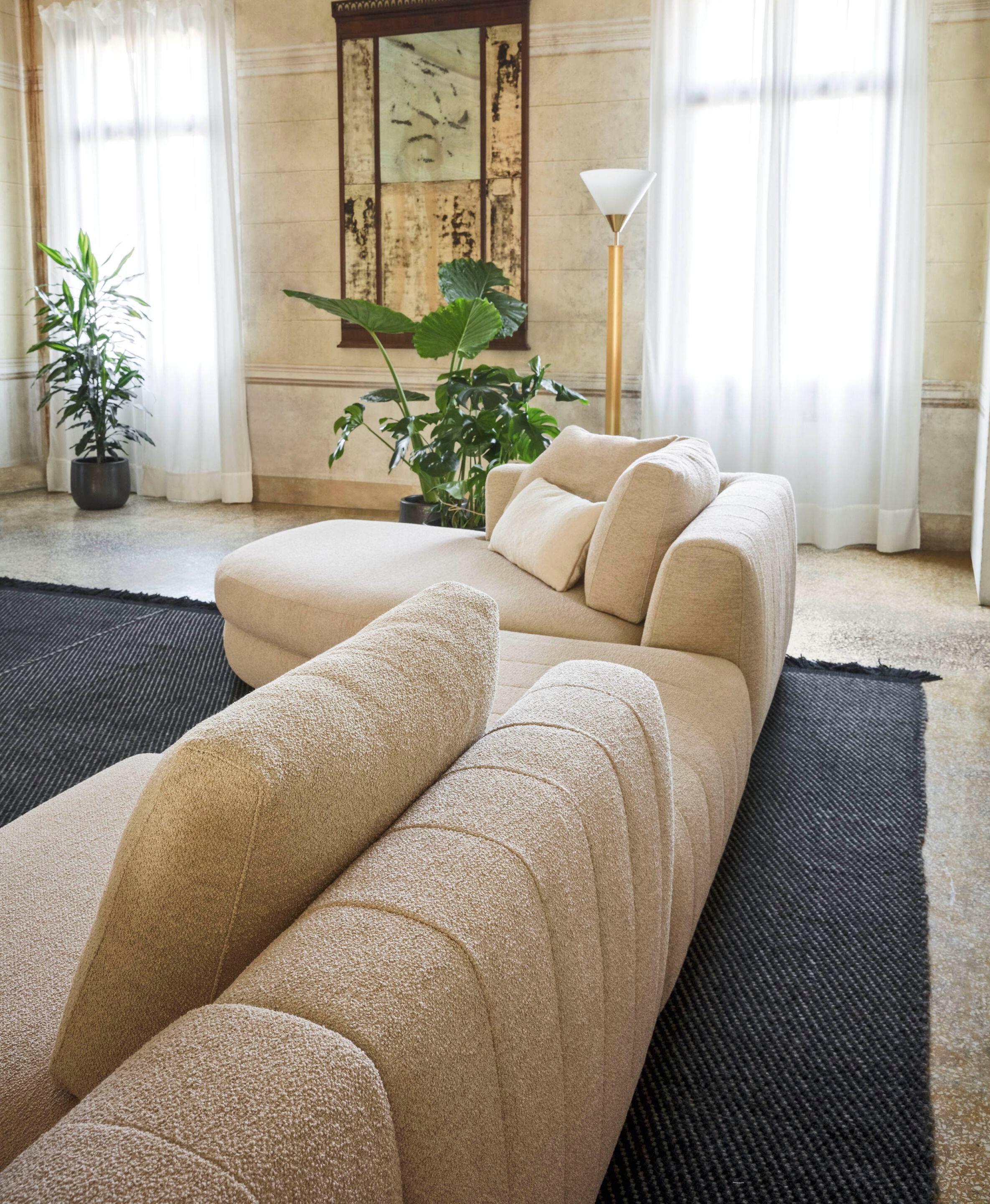 Модульный угловой диван из ткани Pianca TOBIAS ARCH-00072365 - Вид №4