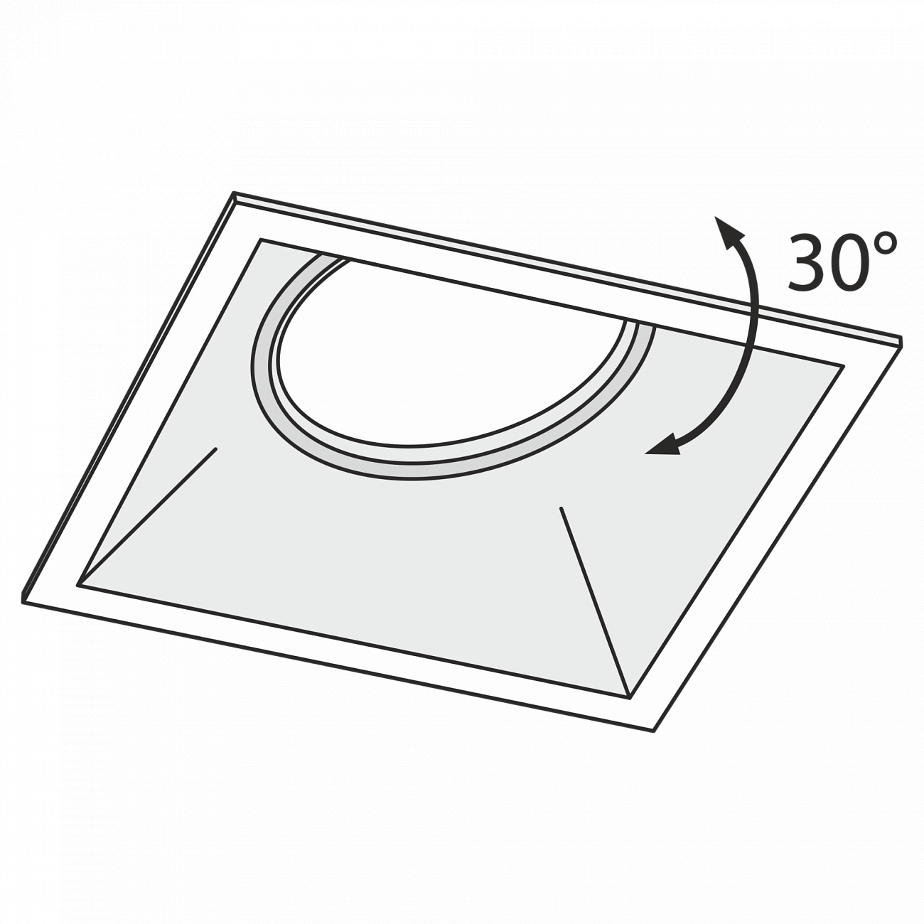 Встраиваемый спот белый Technical Dot DL029 TECHNICAL DOWNLIGHT 00-3957196 Белый  - Вид №5