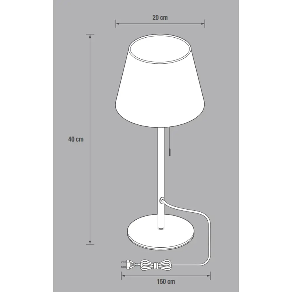 Настольная лампа декоративная Inspire Junon цвет черный STLM-2070116 - Вид №7