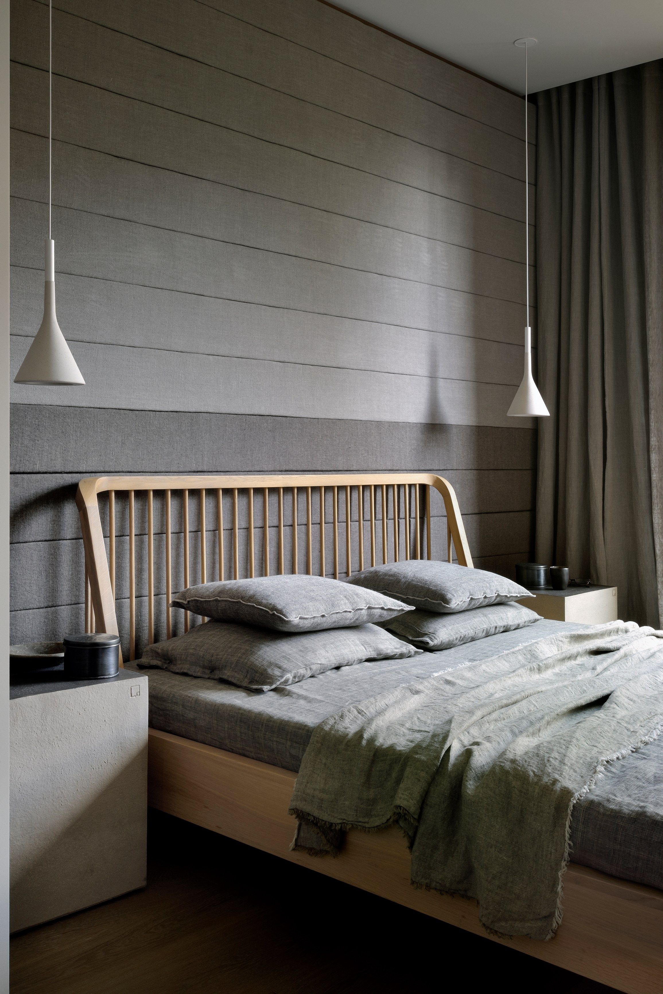 Дубовая двуспальная кровать Ethnicraft Spindle ARCH-00107252 - Вид №6