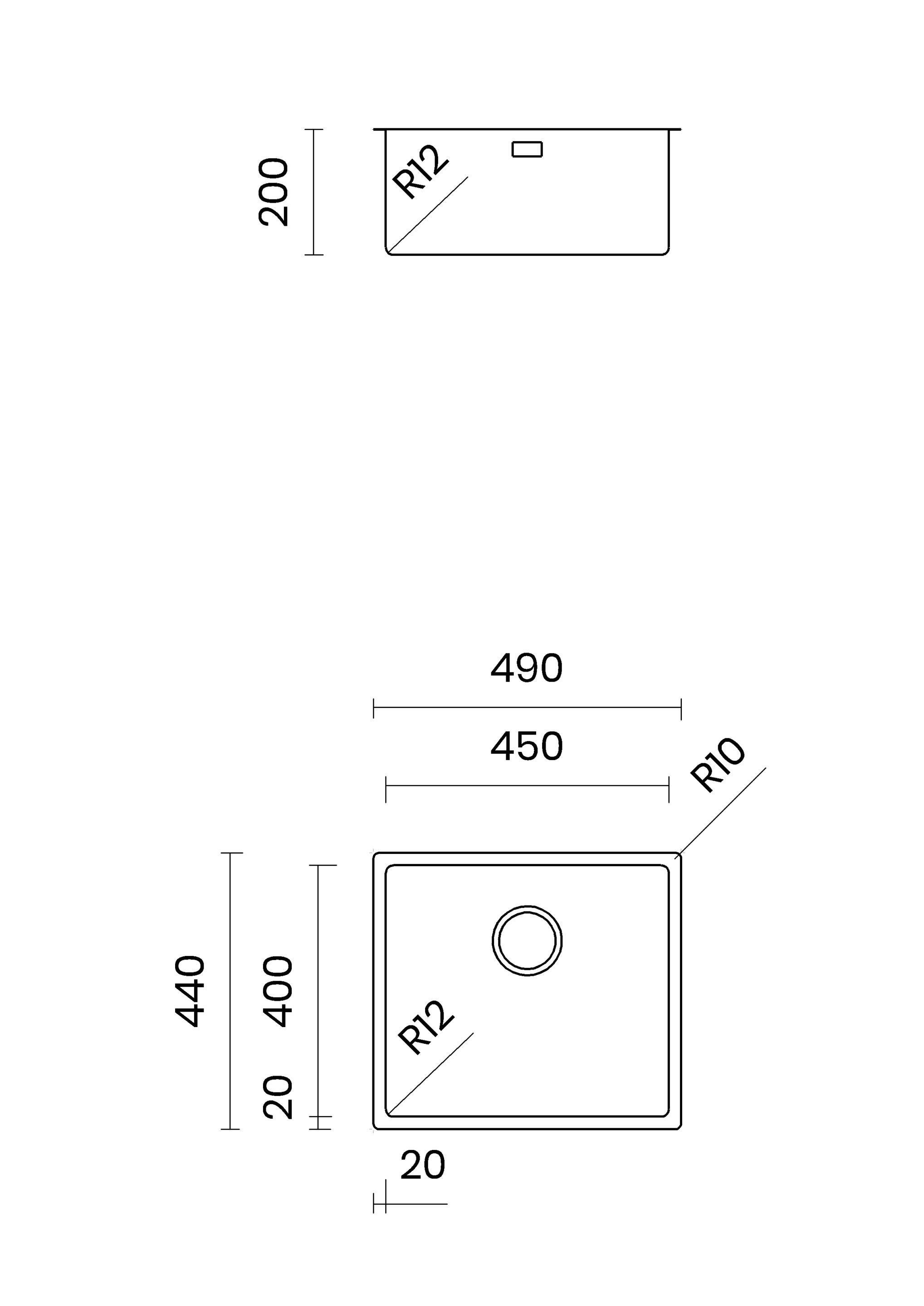 Раковина из нержавеющей стали TASCA CANOVA ARCH-00122454 - Вид №18