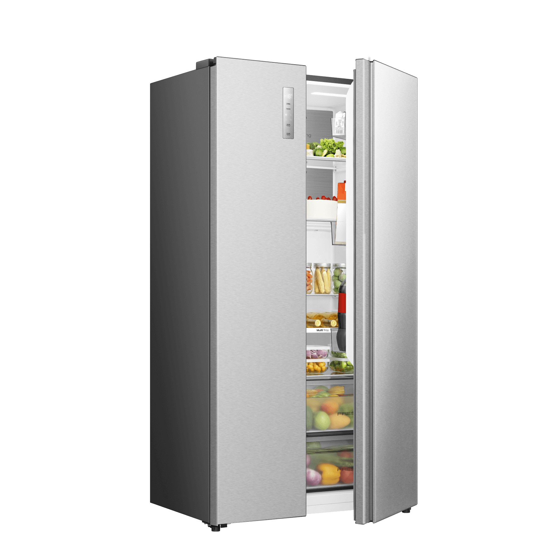 9281297 Холодильник Side by Side   Hisense RS3P538NAIE серебристый STDN-0146204 - Вид №7