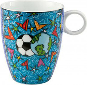 10565994 Goebel Кружка 400мл "Вселенная" "Бритто" Фарфор