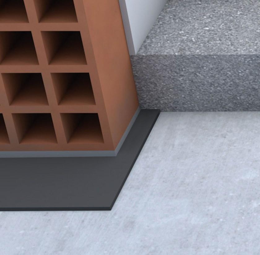 Primate Стеновая перегородка для звукоизоляции у подножия кладки Acustica - accessori Pac0014 /0015/0016 - Вид №1