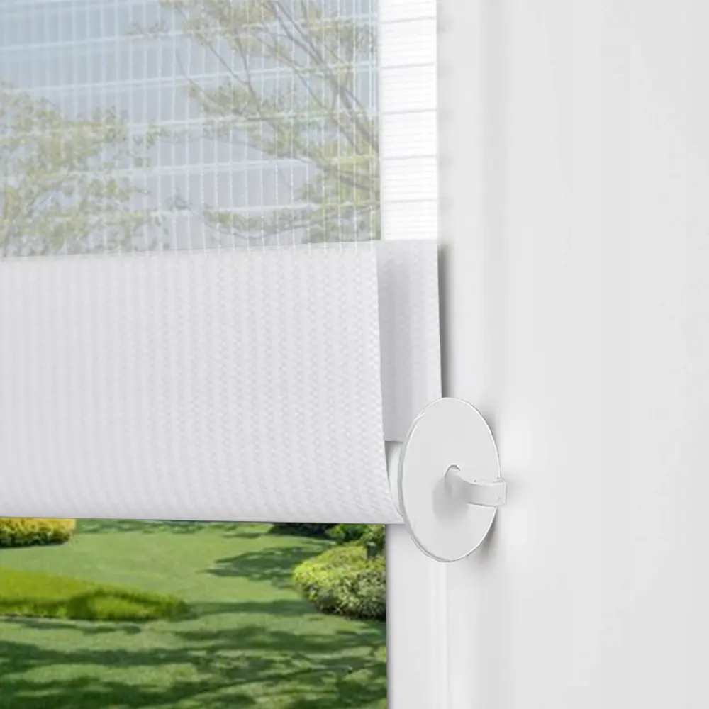 Рулонная штора день-ночь KREAFORTA Peterburg 80×160 см белая 89408608 STLM-1582320 - Вид №2