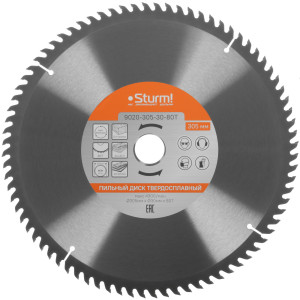 Диск пильный Sturm! 9020-305-30-80T 9112781