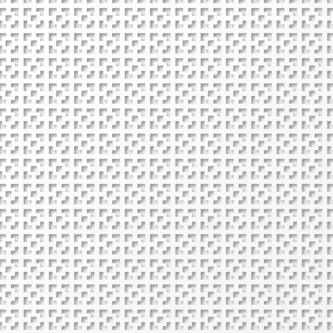 Панель декоративная перфорированная без рамки 1112х512 Дамаско Белый STELLA (2шт) STSR-192 - Вид №1