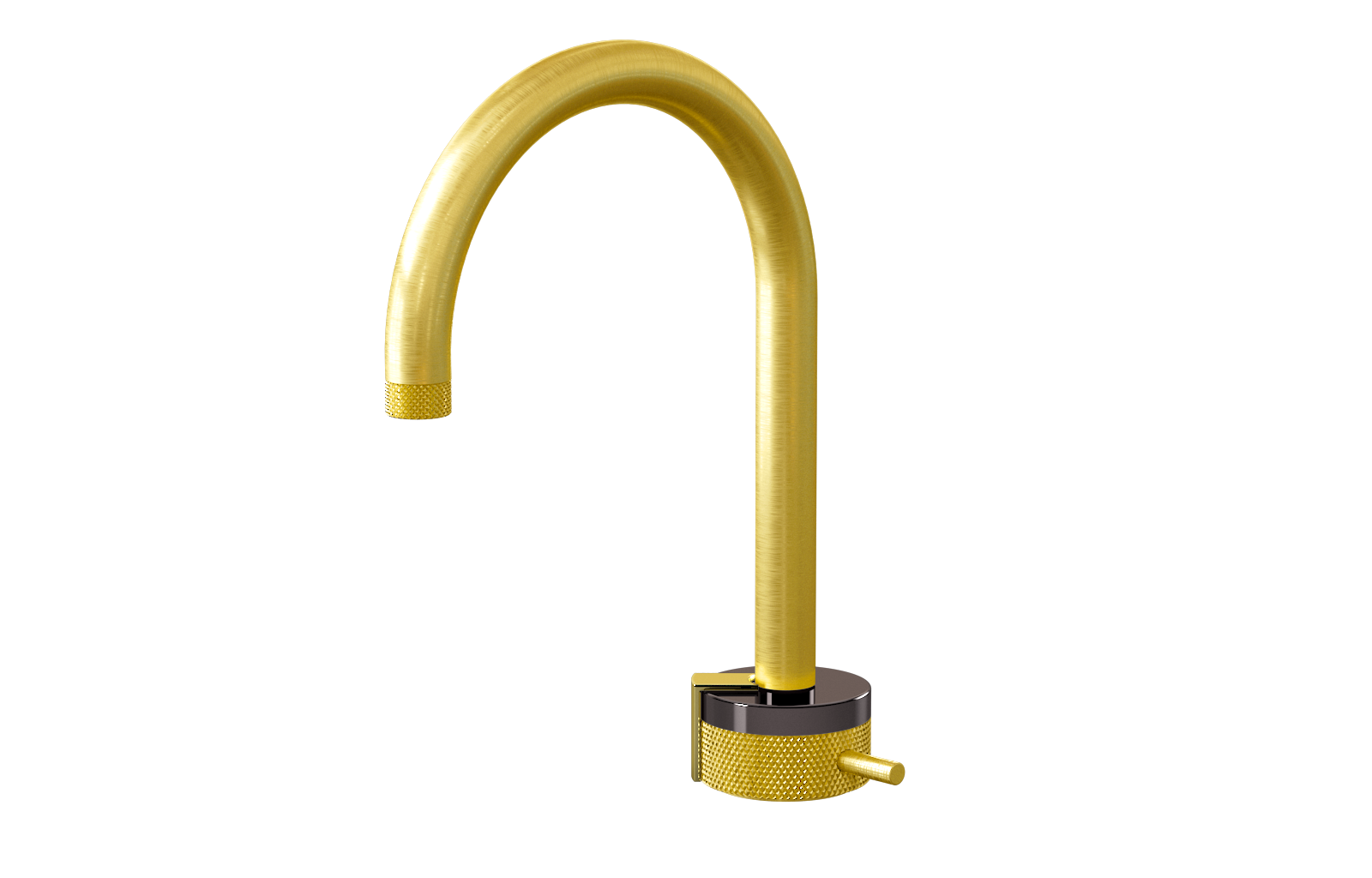 E-11502-R1OX-L2PB-BB Однорычажный прогрессивный смеситель для раковины - излив 16см GRAFF MOD+