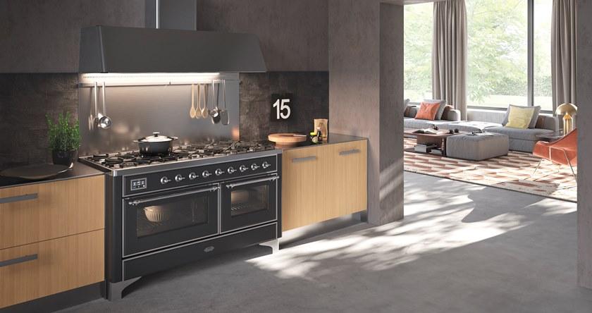 Ilve Отдельностоящая стальная кухня Majestic M15n Santreyd - Вид №1