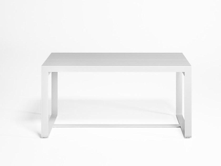 GANDIABLASCO Прямоугольный садовый стол из термолакированного алюминия Flat sun-id-1419771 - Вид №1