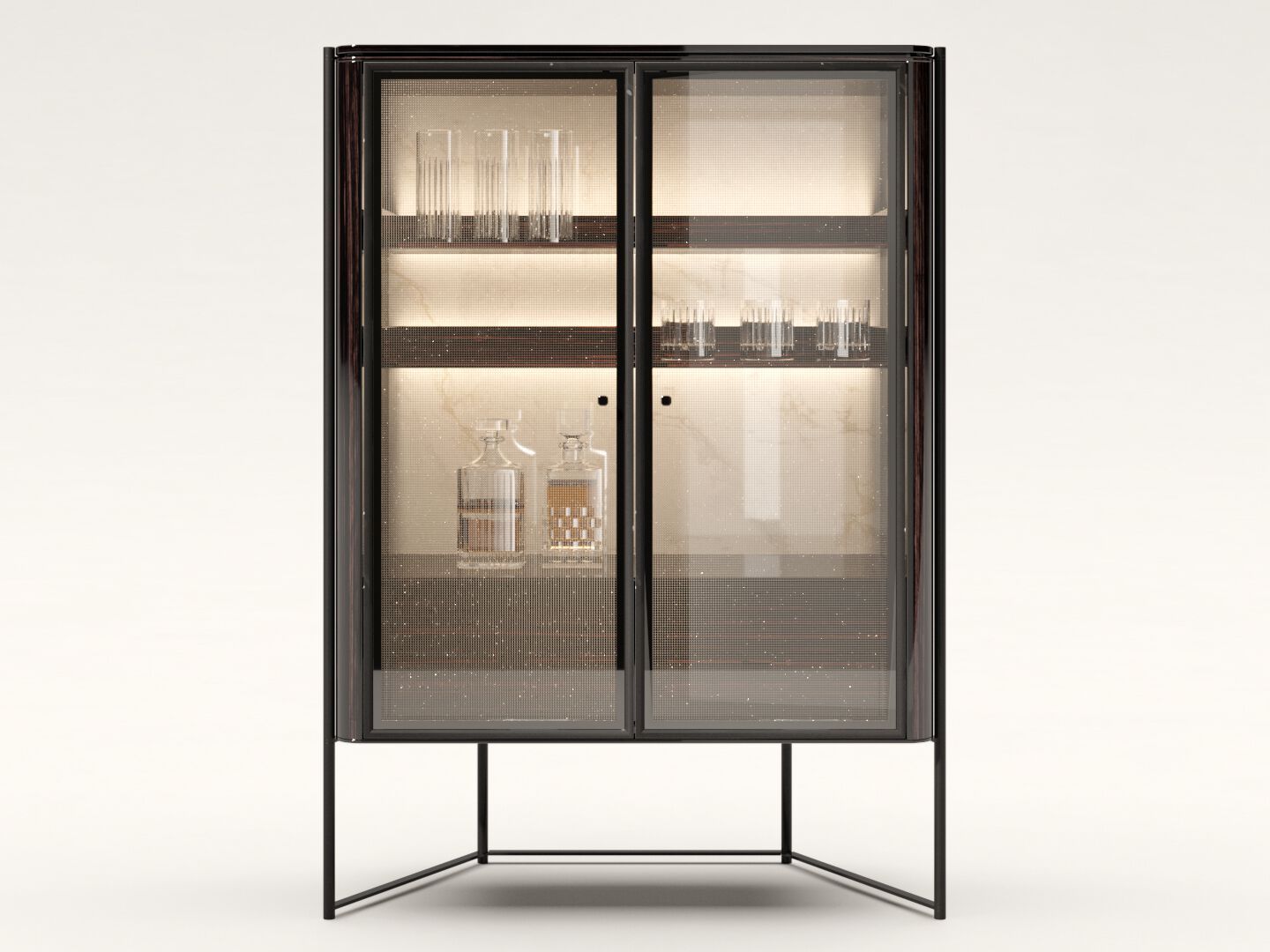 Деревянная витрина со встроенным освещением MisuraEmme Сибуя ARCH-00081624 - Вид №2