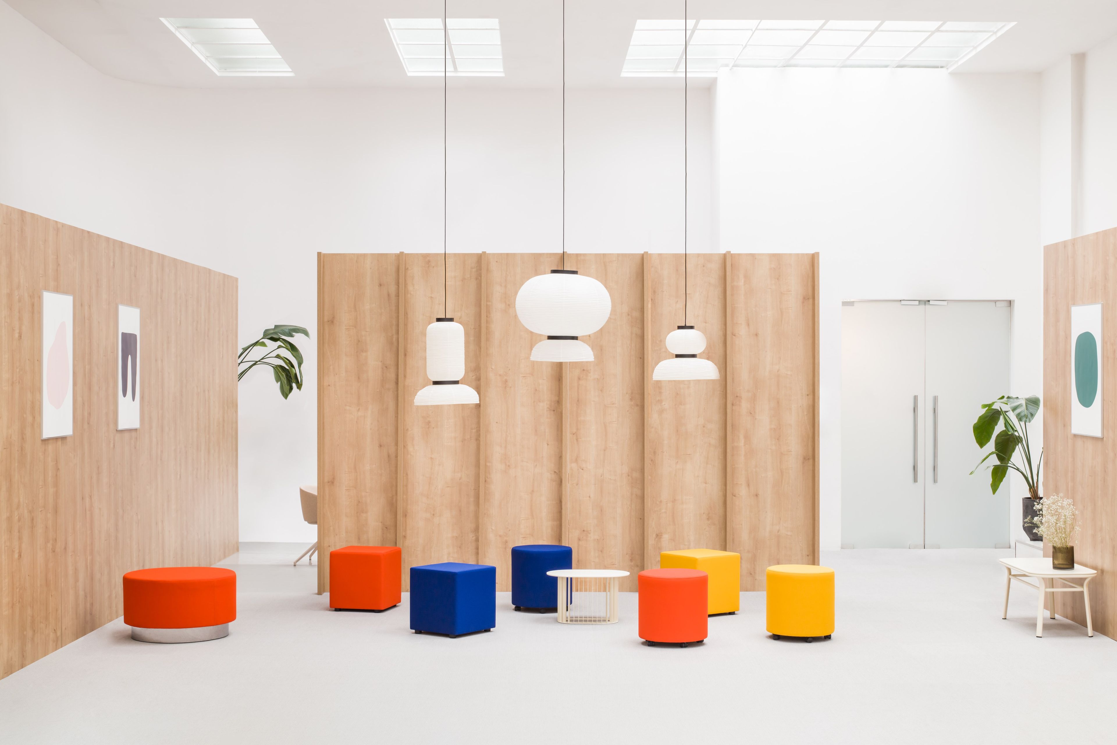 Овальный модульный пуф из ткани MDD Mix ARCH-00127707 - Вид №4