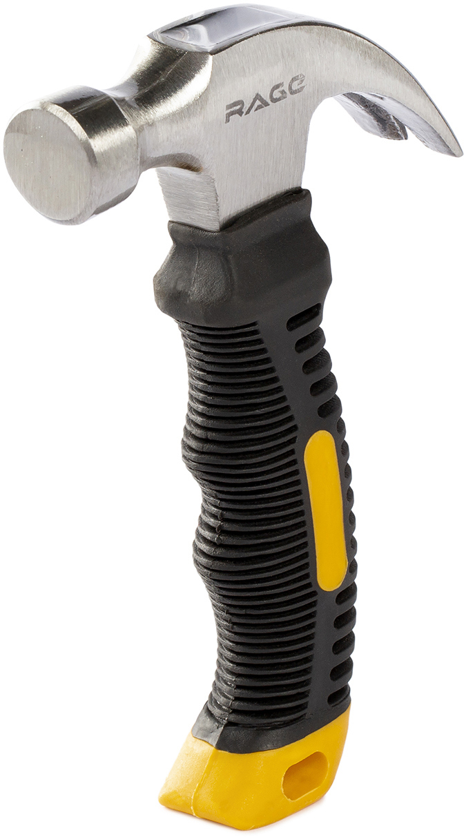 Молоток столярный VIRA Rage с каучуковой рукояткой 225 г 84062213