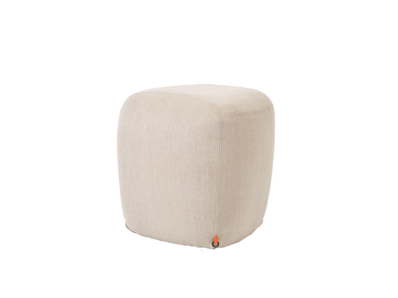 Квадратный пуф из ткани Mobitec талия ARCH-00042292