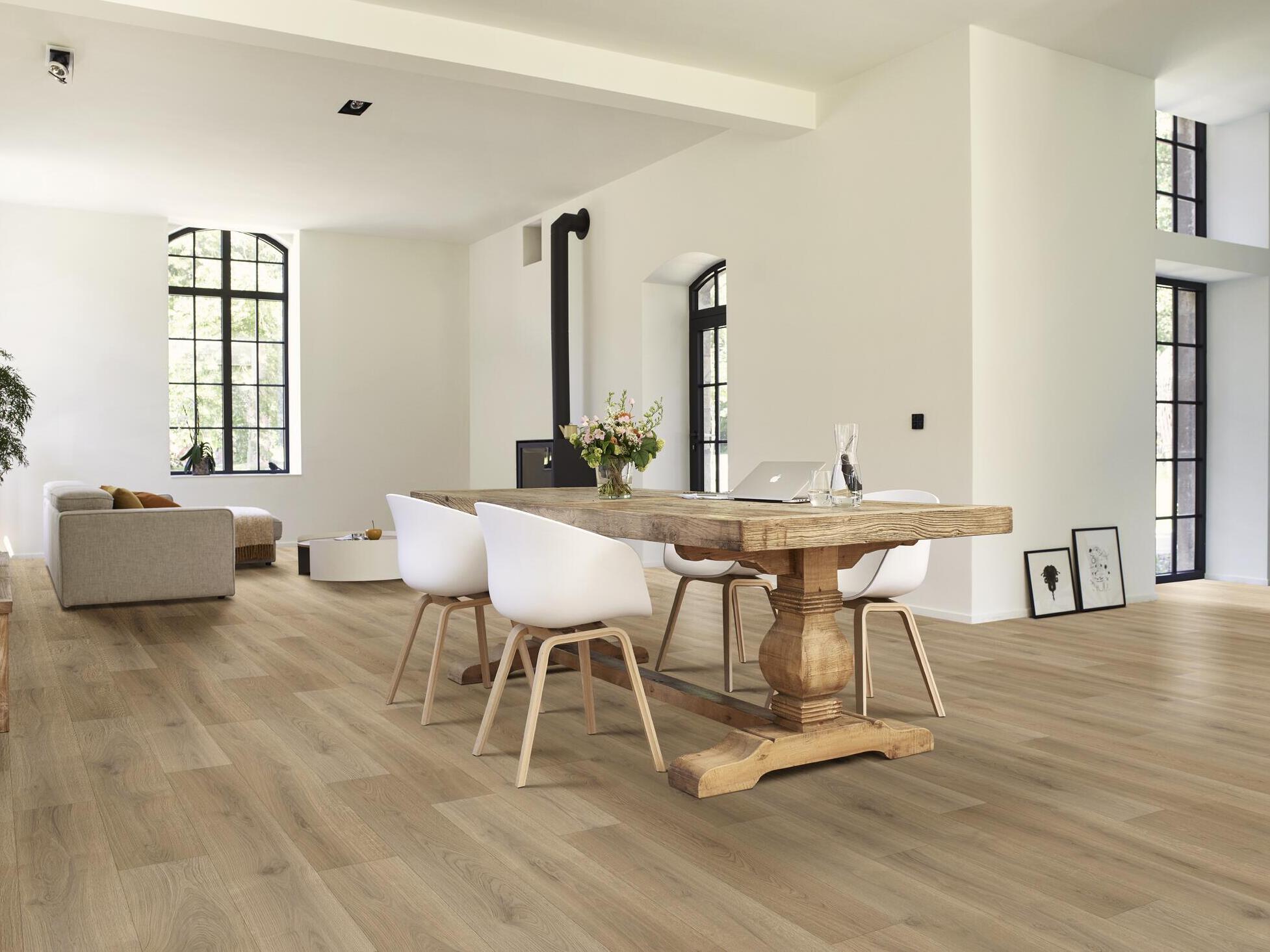 Нескользящий виниловый пол с эффектом дерева BEAUFLOR Silvertex ARCH-00091542