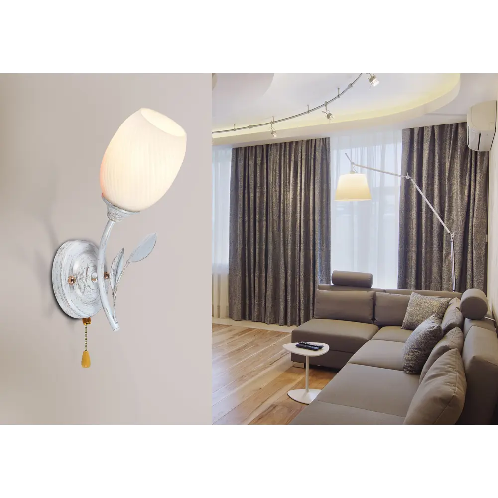 Бра Escada «Lily» 1118/1А, цвет белый STLM-2179745 - Вид №7