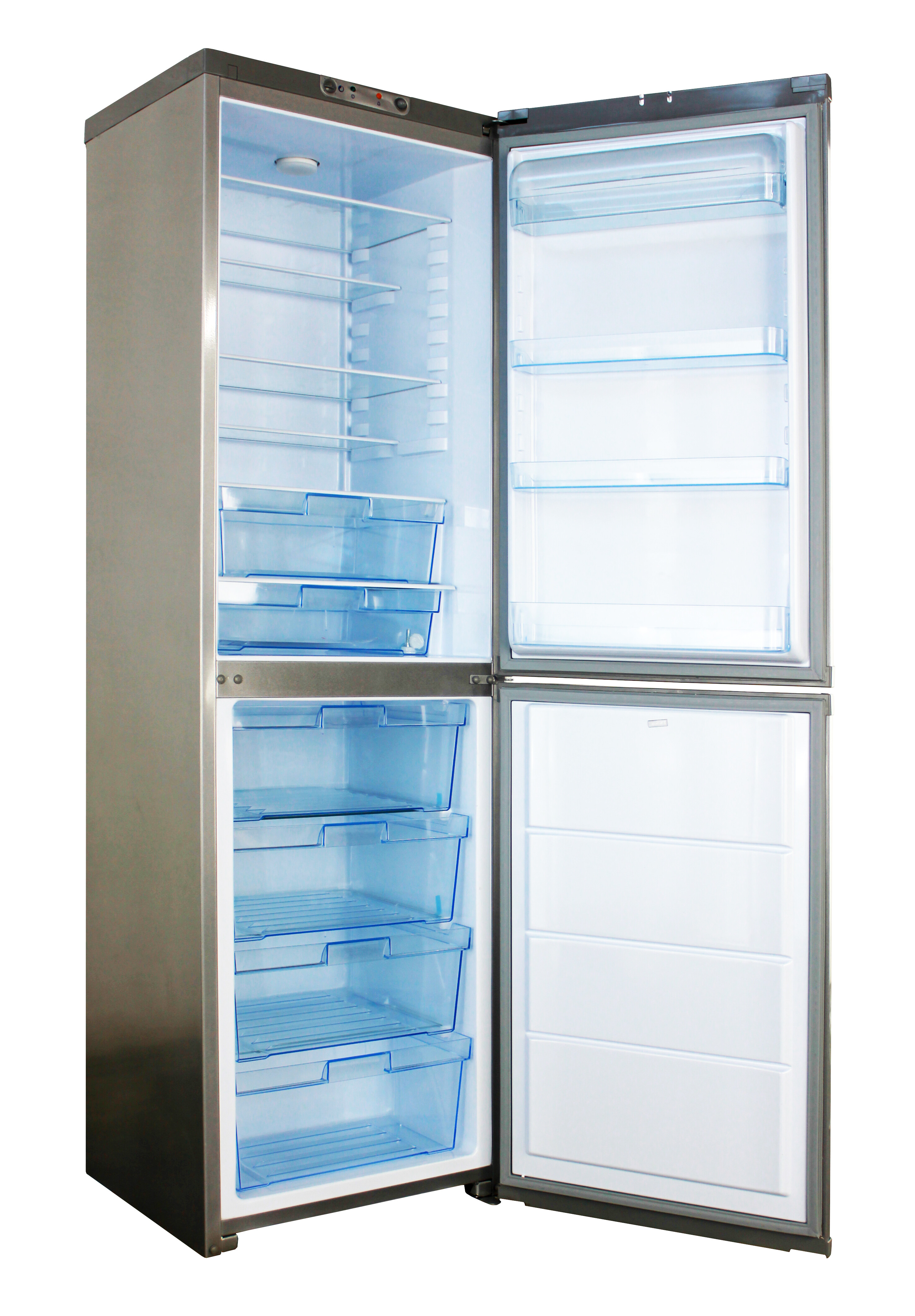 9017582 Холодильник с морозильником   ОРСК 177 MI серебристый STDN-0140869 - Вид №2
