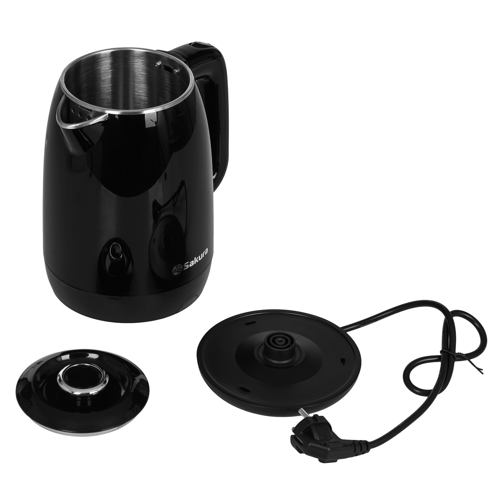 9248673 Электрочайник Sakura SA-2180BK черный STDN-0010983 - Вид №4