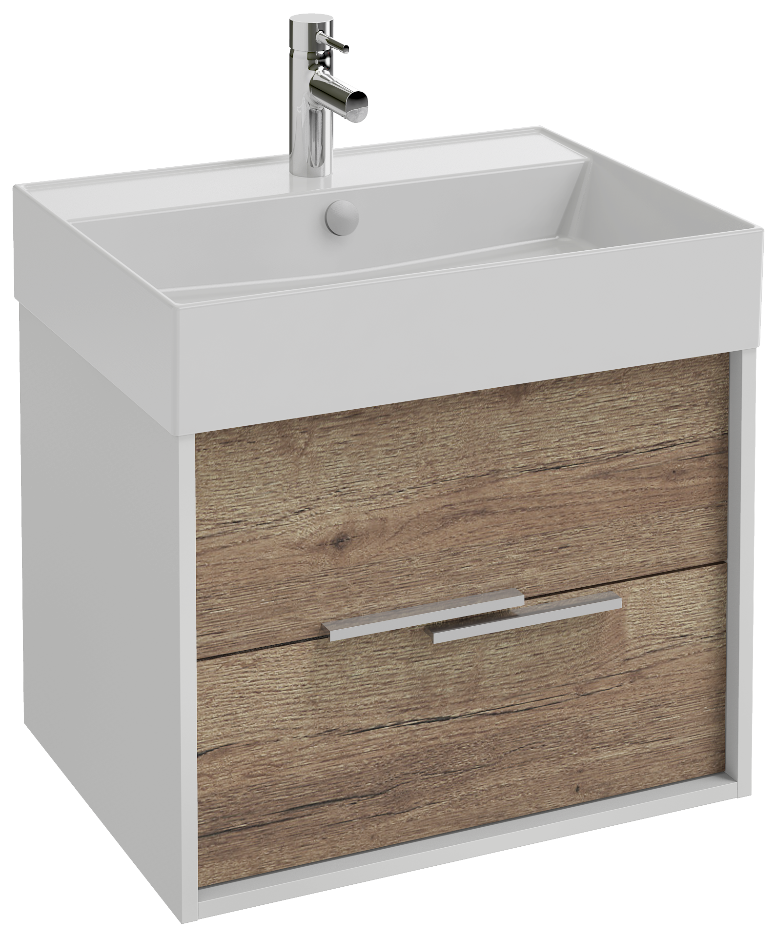 EB1583-N18-E52 Тумба под столешницу, 2 ящика JACOB DELAFON VIVIENNE 