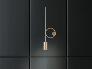 Светодиодный настенный светильник из боросиликатного стекла