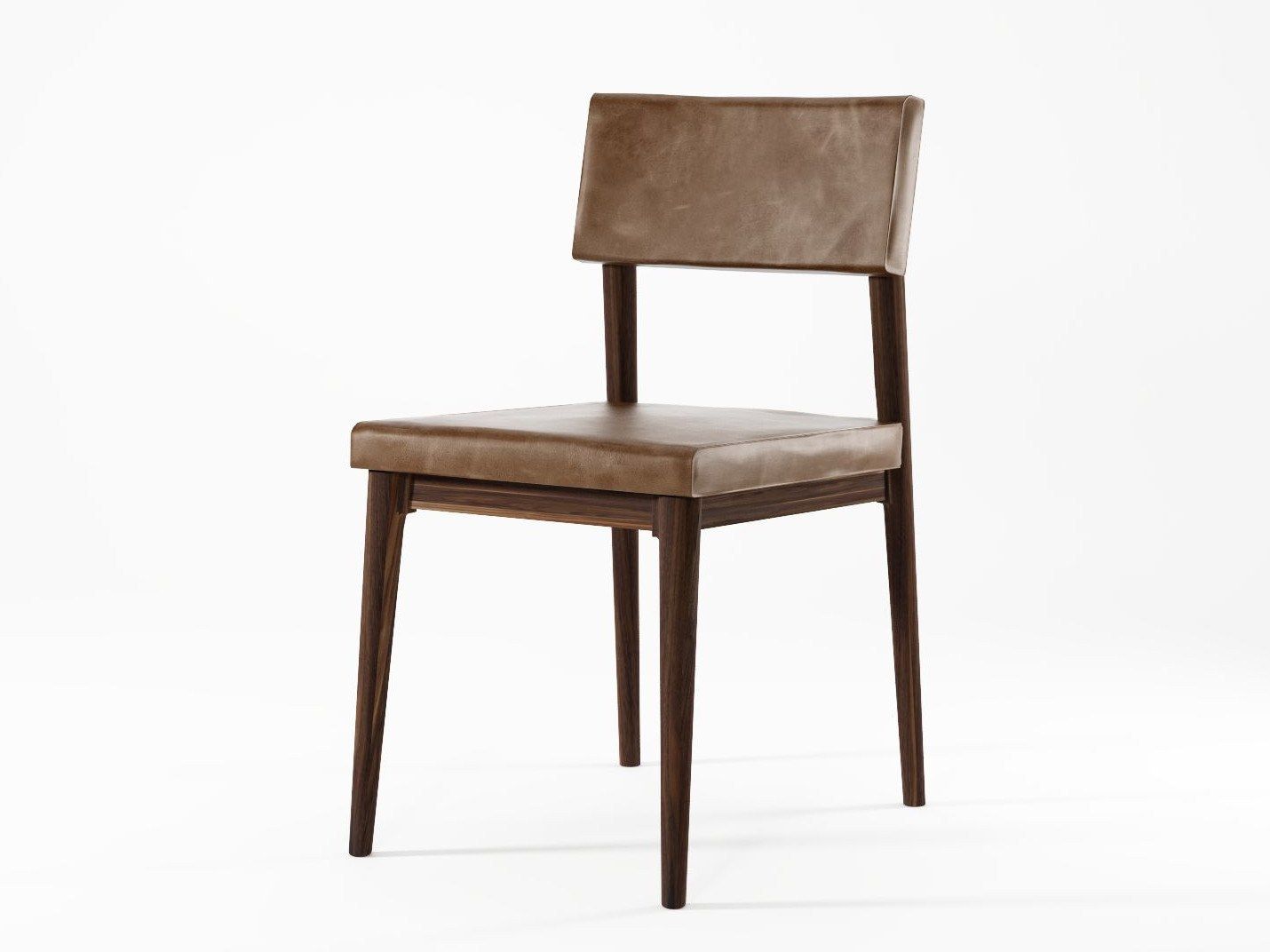 Мягкий стул для ресторана из массива дерева KARPENTER Винтаж ARCH-00059629 - Вид №45