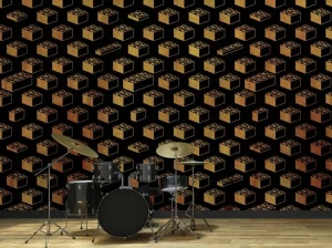 Baboon Моющиеся обои с огнестойкими мотивами Pattern