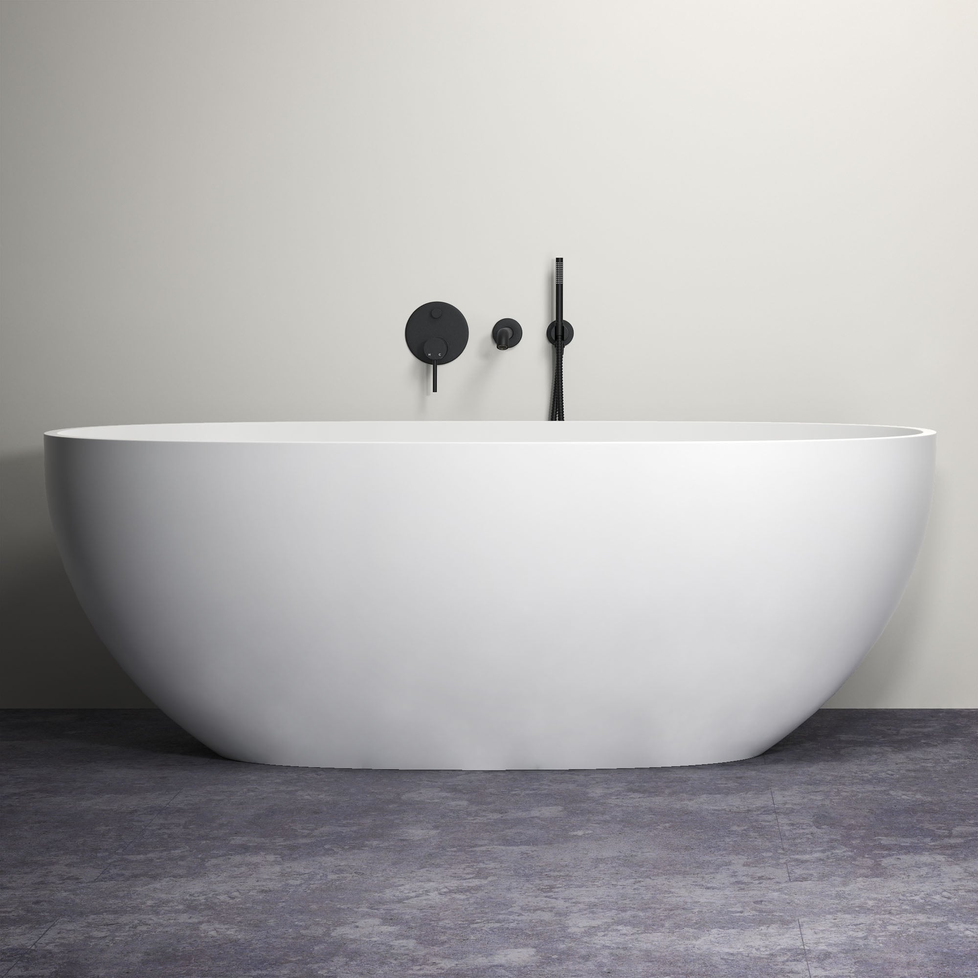 Набор встраиваемых ванн с одной ручкой и ручным душем LUSSO Luxe ARCH-00003798 - Вид №1