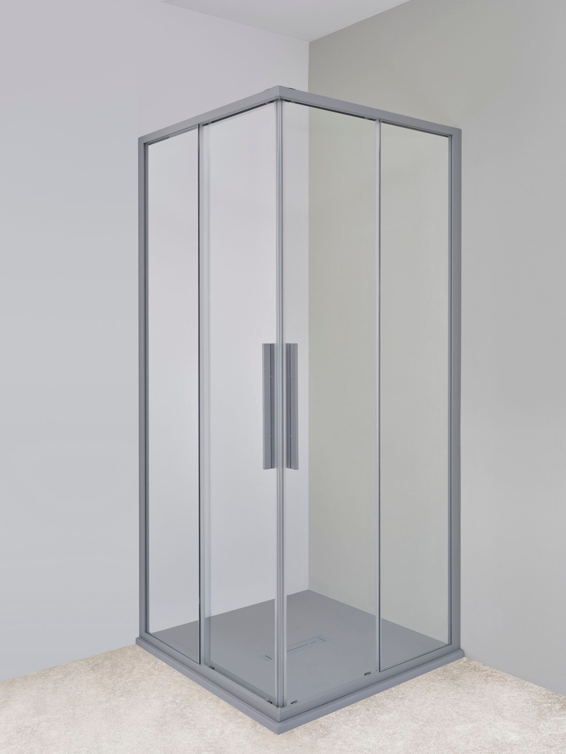 Угловая душевая кабина с раздвижной дверью Kinedo Rainbow 6.0 ARCH-00043137 - Вид №3