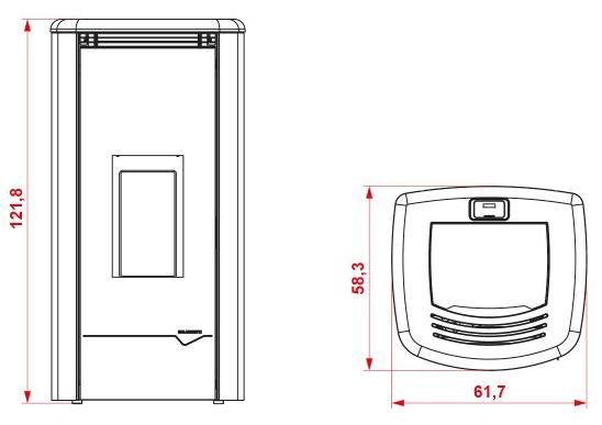 PALAZZETTI Печь на стальных гранулах sun-id-1370435 - Вид №4