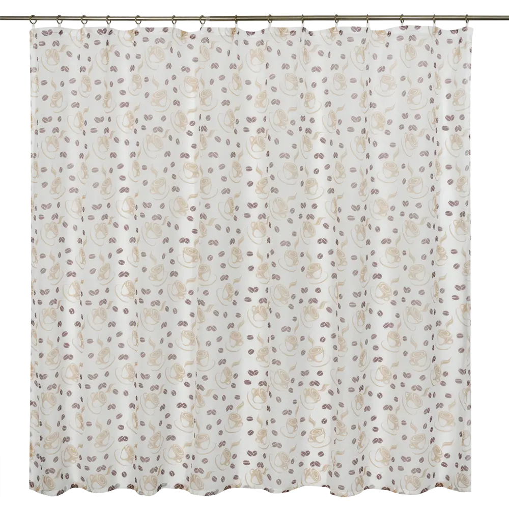 Тюль на ленте «Кофейные зёрна» 250х180 см цвет кофейный WITERRA STLM-2009352