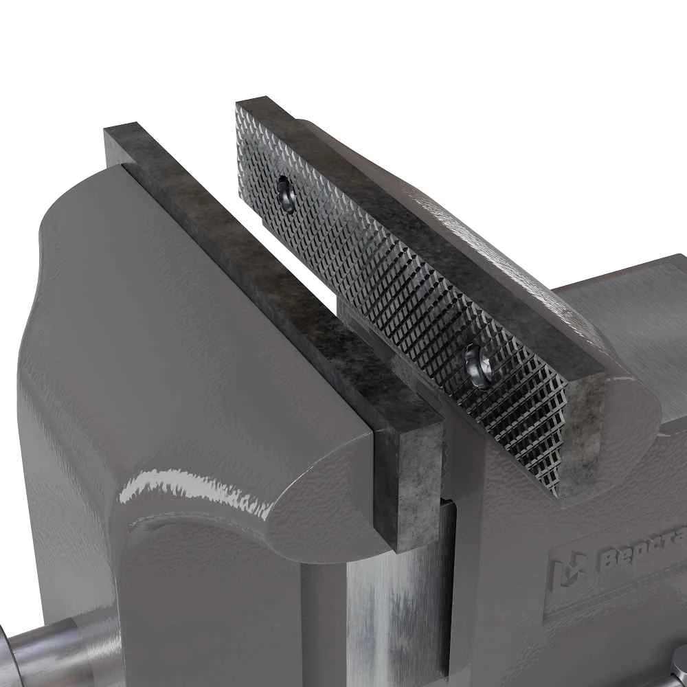 Тиски чугунные поворотные с наковальней Верстакофф S 100 BV-100 - Вид №1