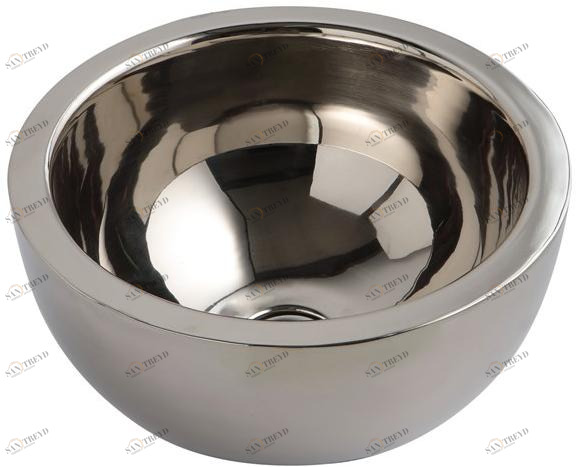 Lvcp06-c Накладная раковина на столешницу  овальная BLEU PROVENCE Lavabi in metallo