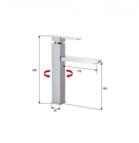 Смеситель MIGLIORE Kvant ML.KVT-2799 для кухни ML.KVT-2799.CR - Вид №1