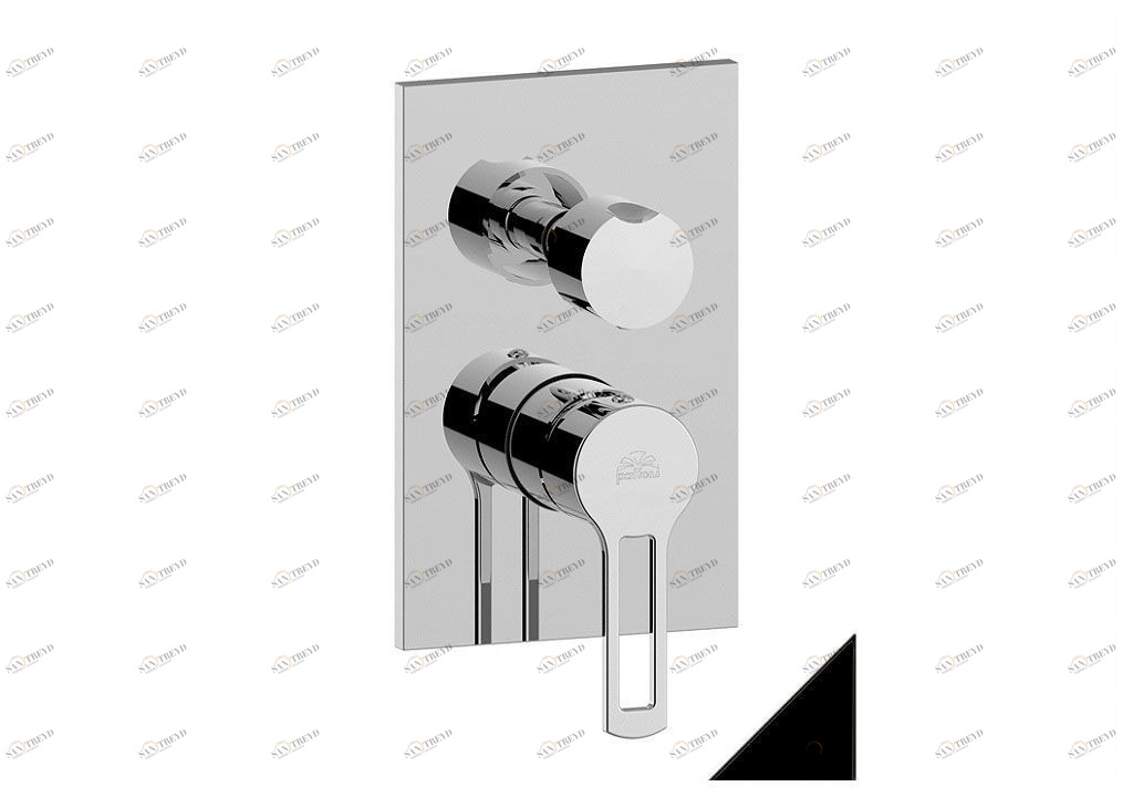 Смеситель для душа Paffoni Ringo RIN018NO/M (с внутренней частью) RIN018NOM