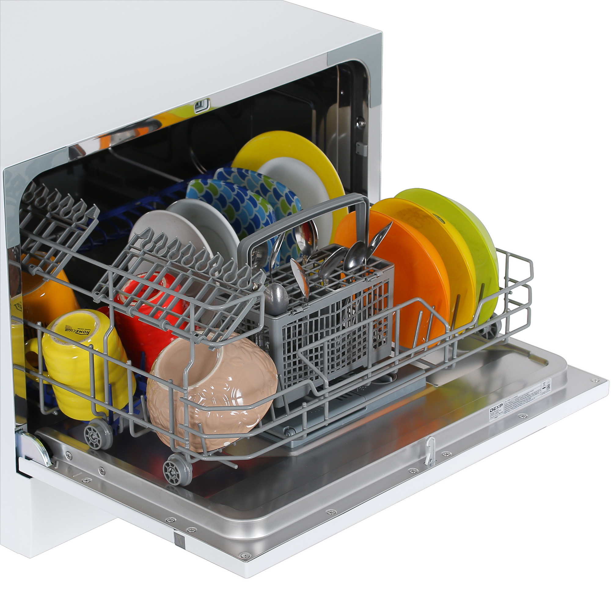 1237166 Посудомоечная машина DEXP M6C7PD белый STDN-0112553 - Вид №7