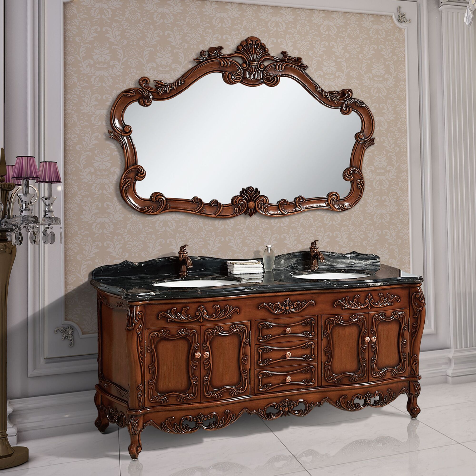 Тумба LAMBETH арт. BDF-18 Орех Tessoro BDF18CN - Вид №1