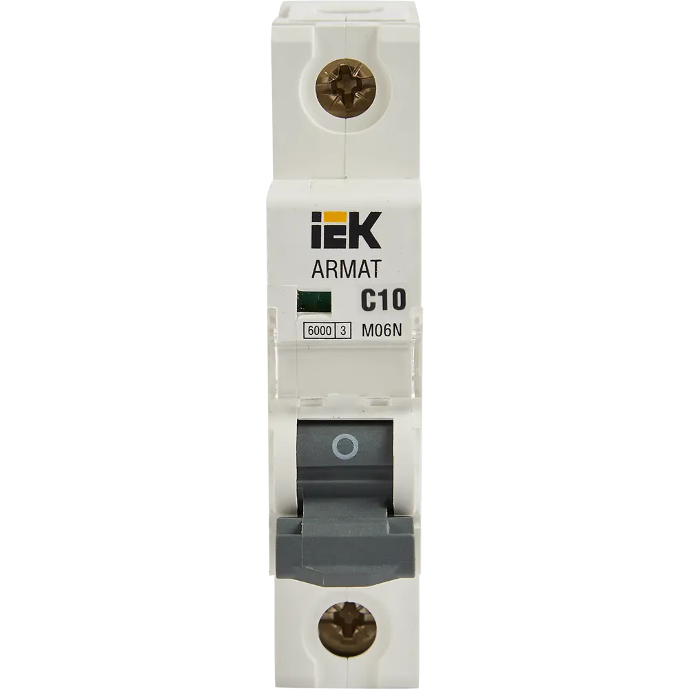 Автомат дифференциальный IEK Armat M06N 10А с защитой от утечек 87762162 STLM-1109824 - Вид №1