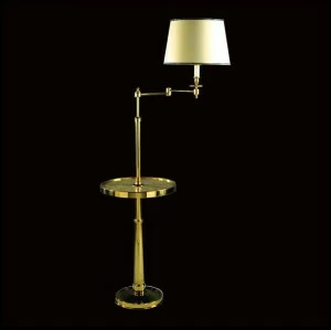 Tisserant Торшер из бронзы с гибким кронштейном