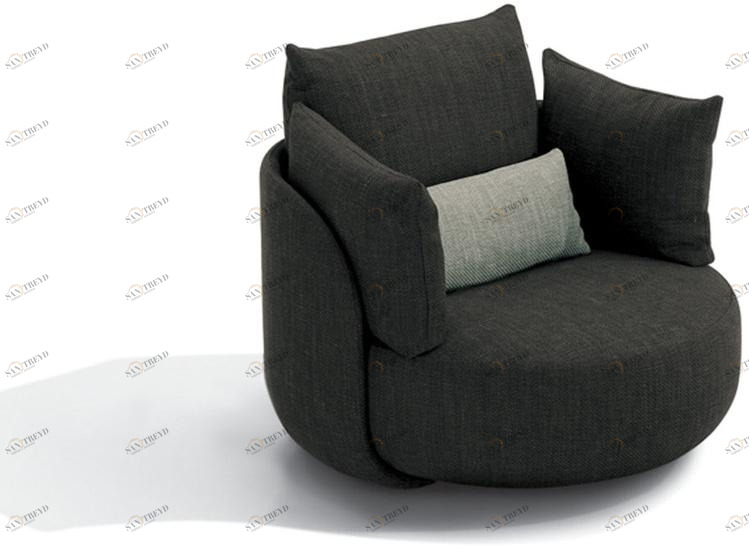 MissoniHome Кресло из ткани с подлокотниками Tiamat sun-id-1491761