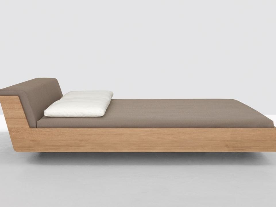 Двуспальная кровать с мягким изголовьем ZEITRAUM FUSION ARCH-00115130