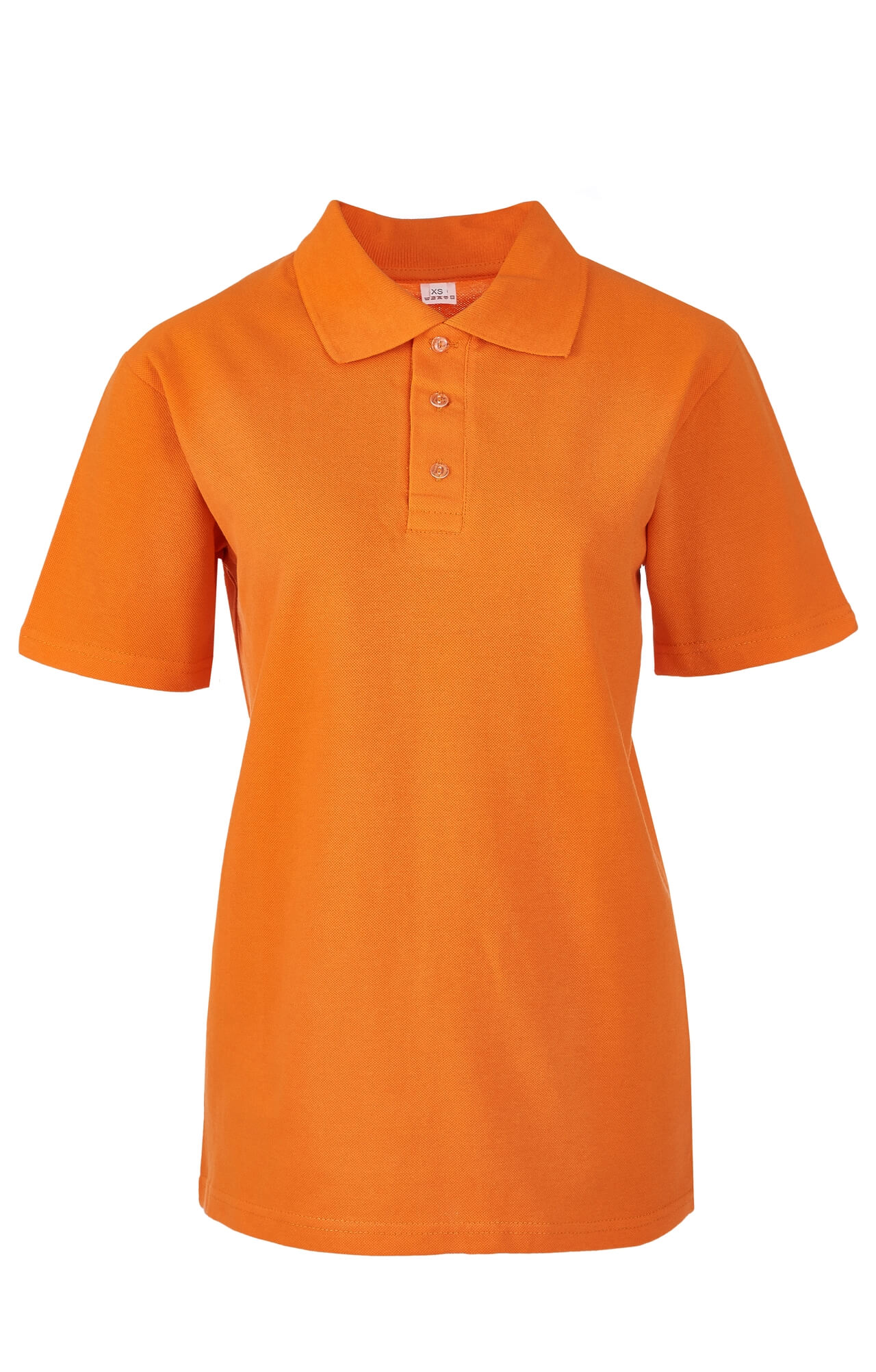 66384 Тенниска-поло оранжевая  Одежда для салонов красоты  размер XXL (54) Спецодежда  - Вид №4
