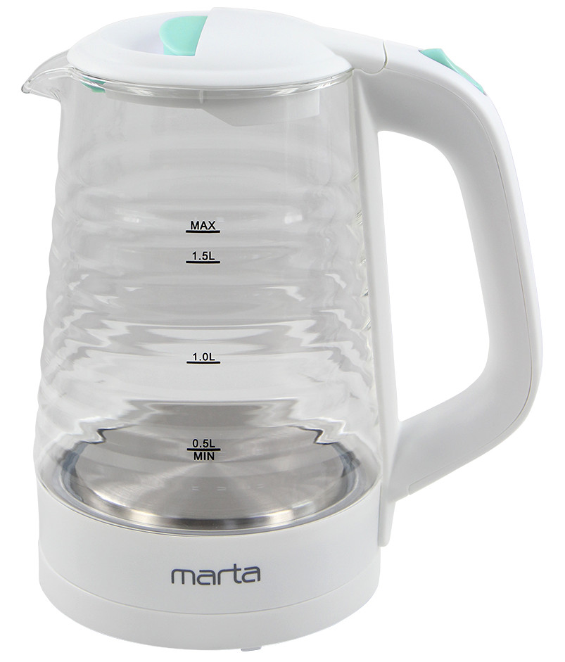 9058587 Электрочайник MARTA MT-4585 зеленый STDN-0004255 - Вид №1