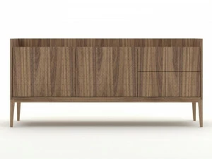 Barba design Буфет из орехового дерева с ящиками Trame 58.b2