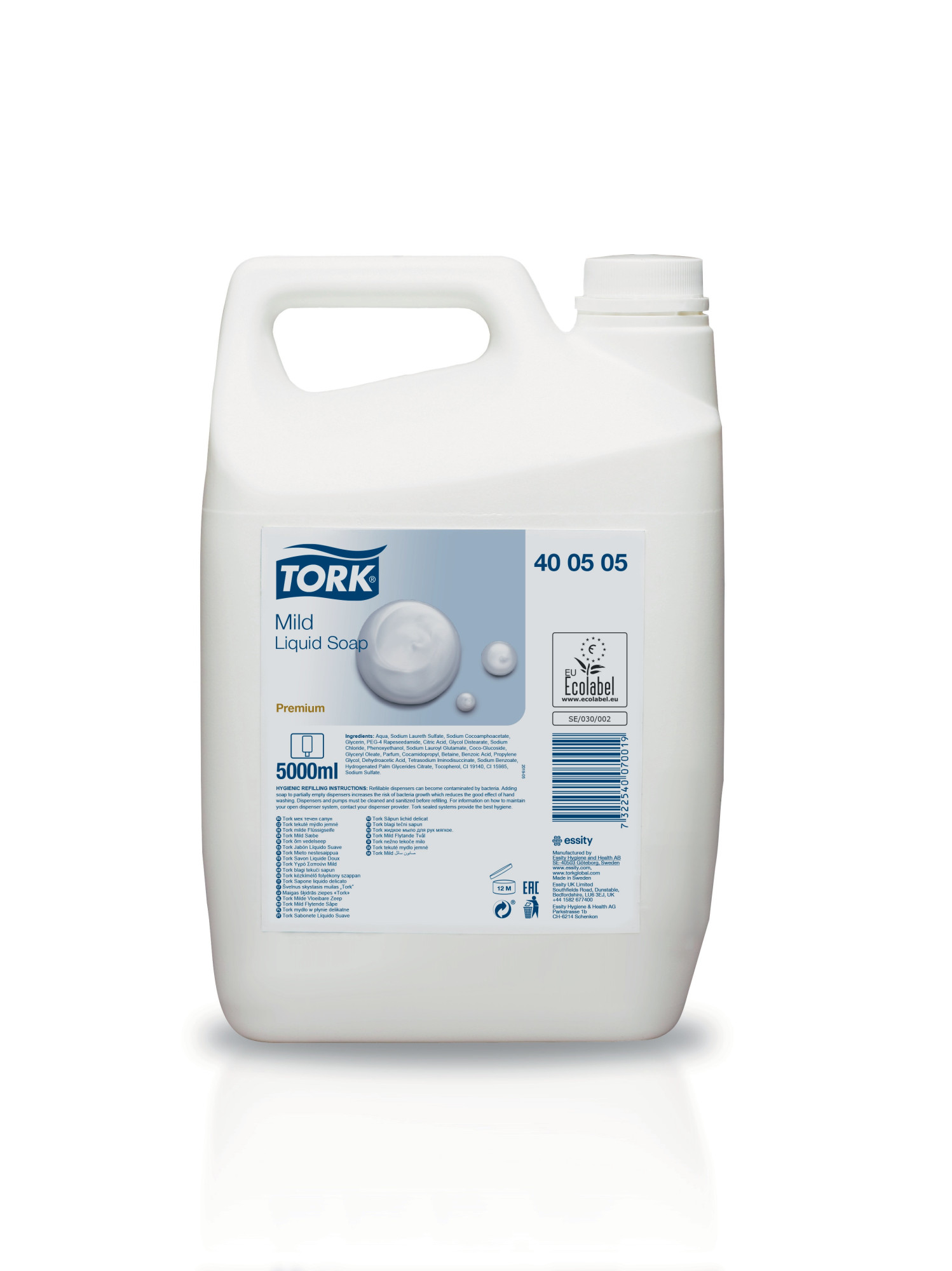 40050538 Нежное жидкое мыло Tork 