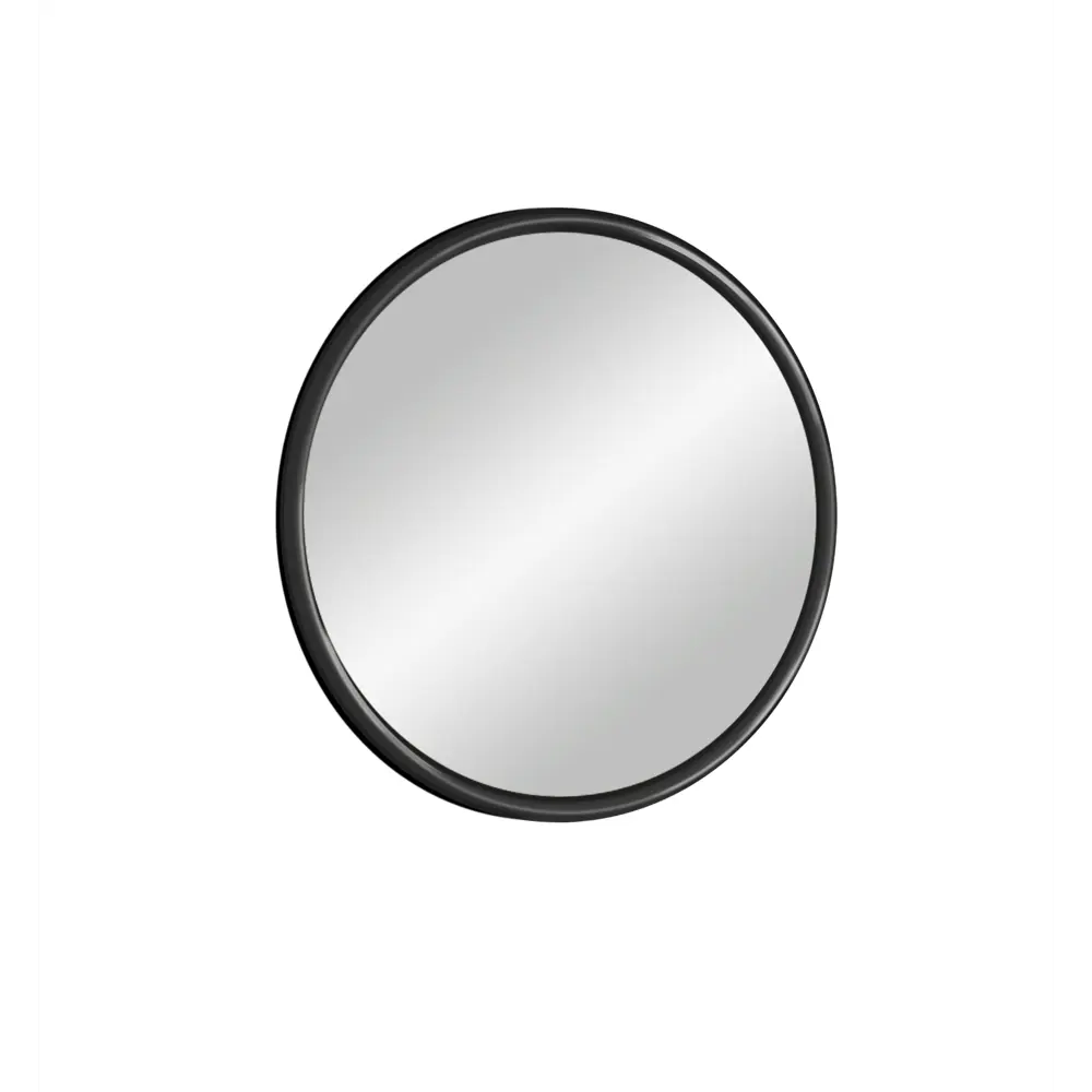 Зеркало декоративное Континент Корсо круглое D50 см металл цвет черный CONTINENT Без серии STLM-2123599 - Вид №1