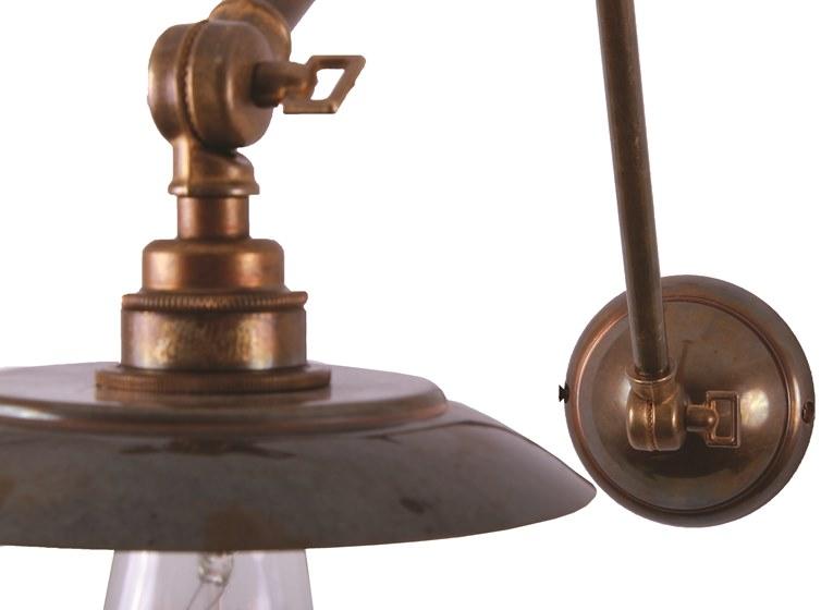 Mullan Lighting Настенный светильник из латуни ручной работы Reznor Mlwl224  - Вид №1