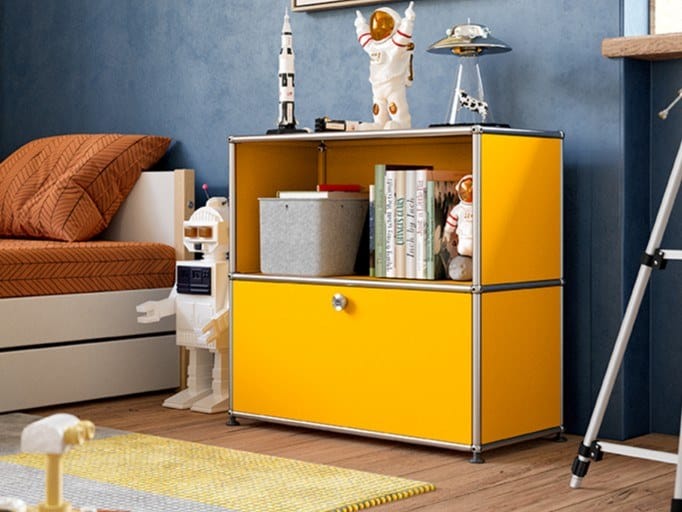 Стальная секционная Книжная полка USM USM HALLER ARCH-00037168