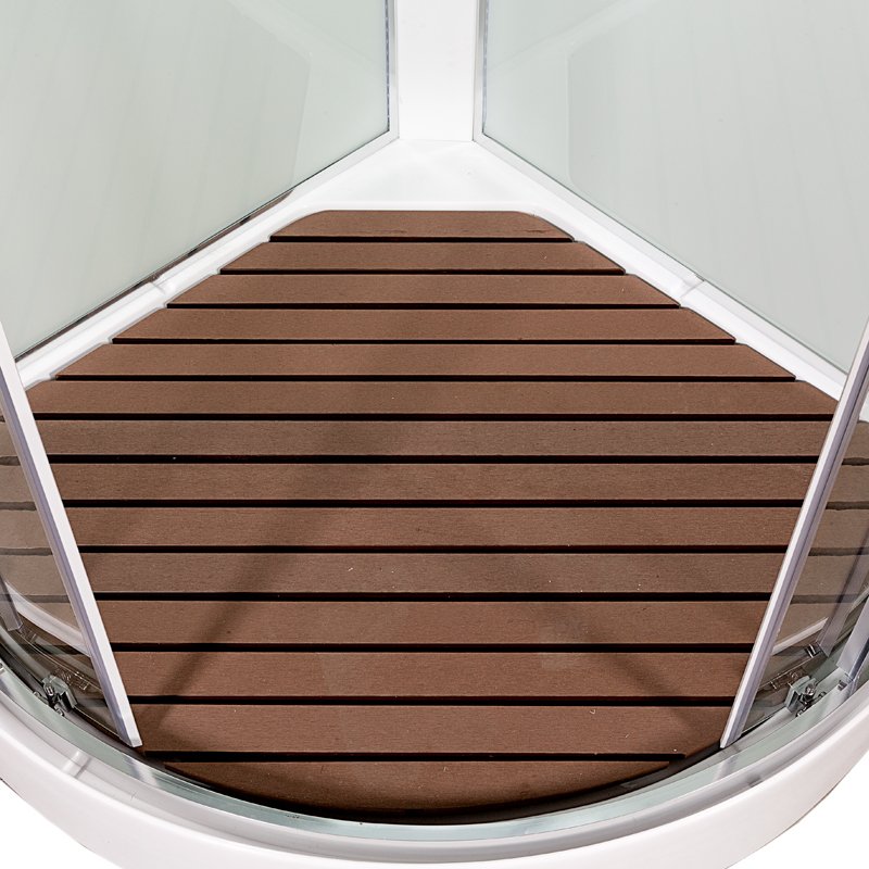 L 890 с электрикой BLACK Душевая кабина DETO Серия L А09 LED - Вид №18